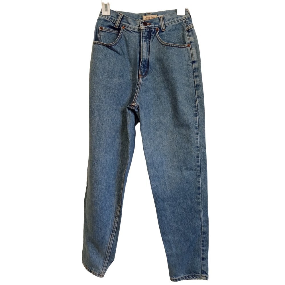 Vintage Great Land high waist light wash‎ mom jeans